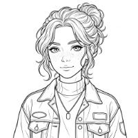 Anime Lineart