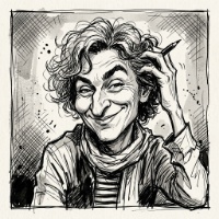 ČB Karikatura
